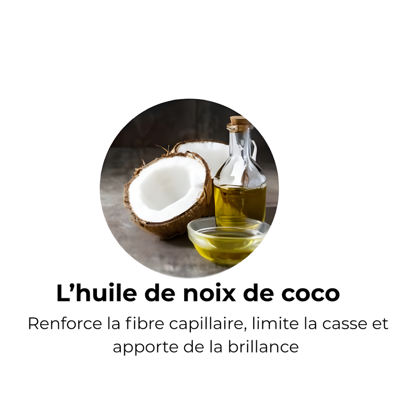 Composé d'ingrédients 100% vegan et d'origine naturelles