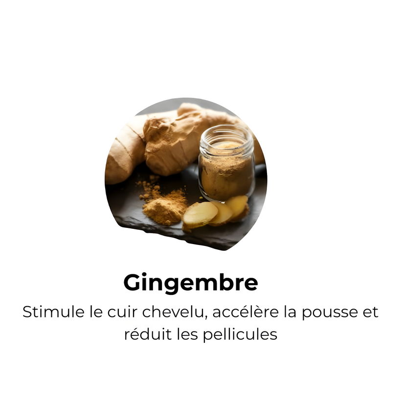 Composé d'ingrédients 100% vegan et d'origine naturelles