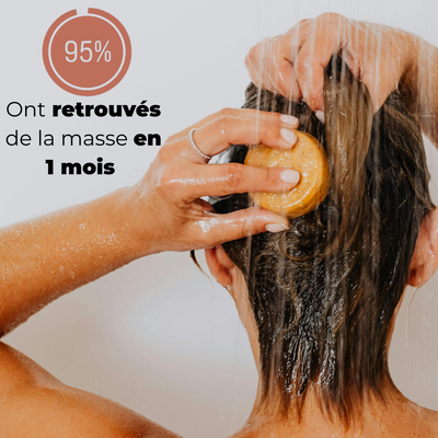 Shampoing solide au gingembre